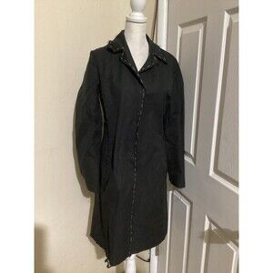 Venera Arapu Coat Womens 40 Face Print Paris Avant Garde Artistic Distressed